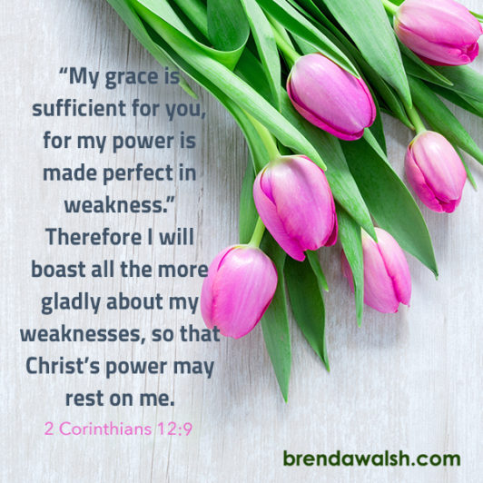 Christ's Power - Brenda Walsh Scripture Images