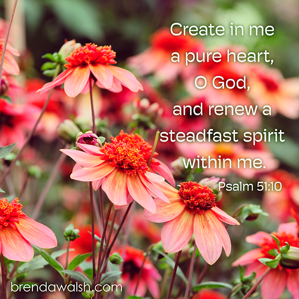 New Heart, New Spirit - Brenda Walsh Scripture Images