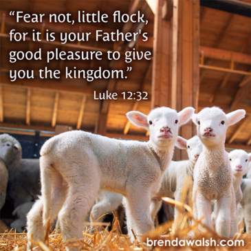 Father's Flock - Brenda Walsh Scripture Images